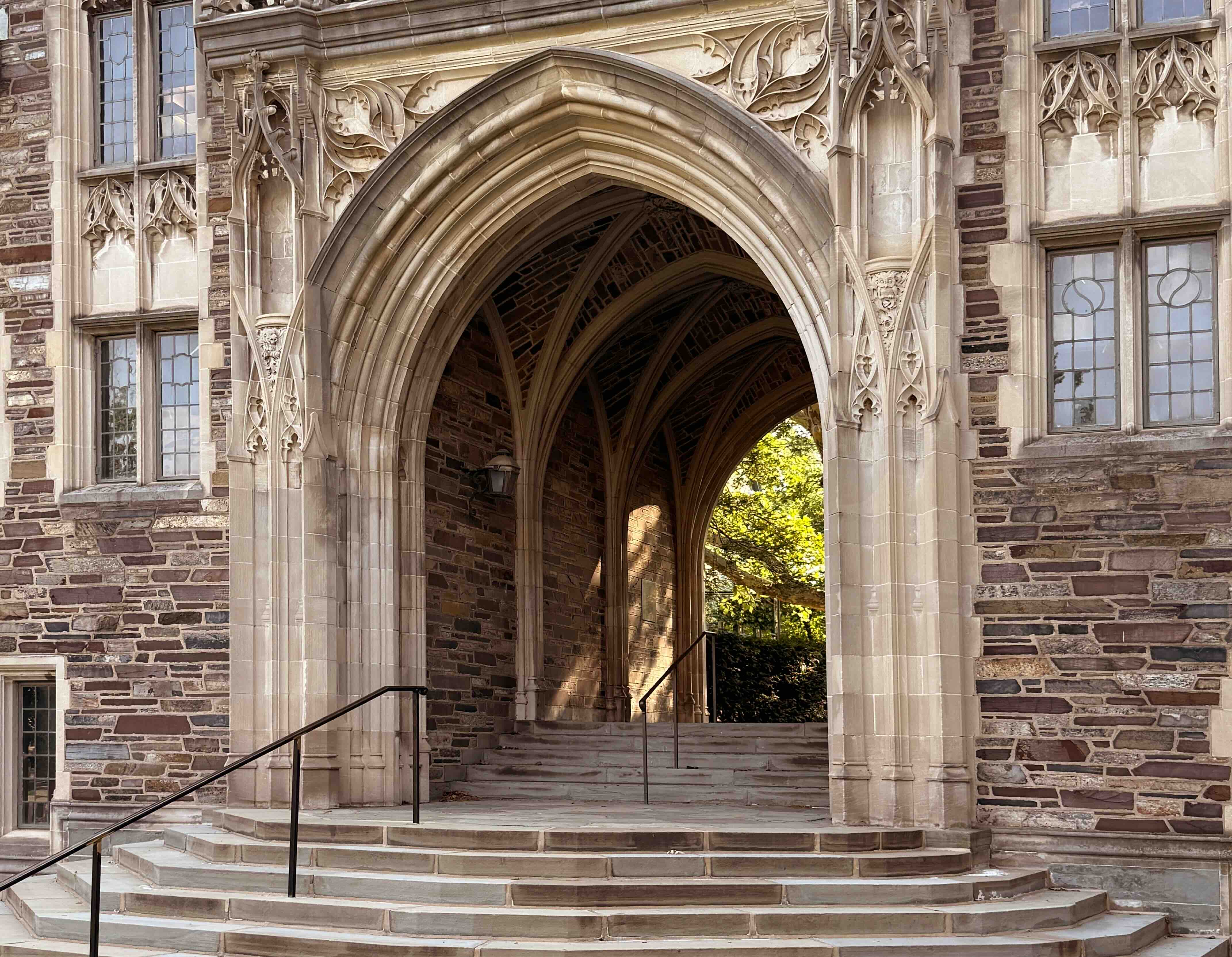 Campus archway